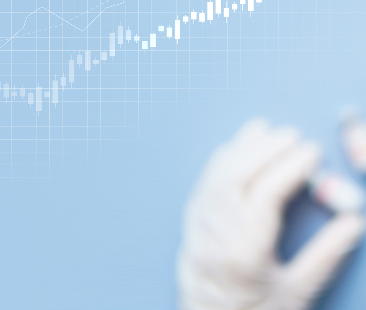 Concept photo of prescription drug development showing charts created from real world evidence